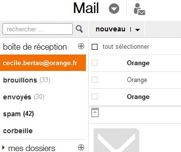 le mail orange application